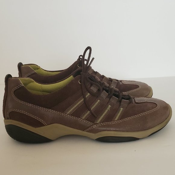 ECCO Sneakers womens shoes Brown Size 38 - Picture 2 of 9